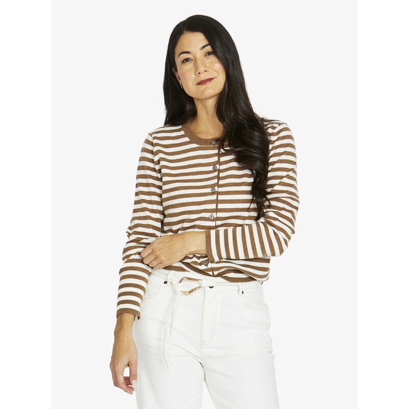 Jump Mono Stripe Cardi image number 3